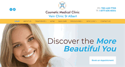 Desktop Screenshot of cosmeticmedicalclinic.com